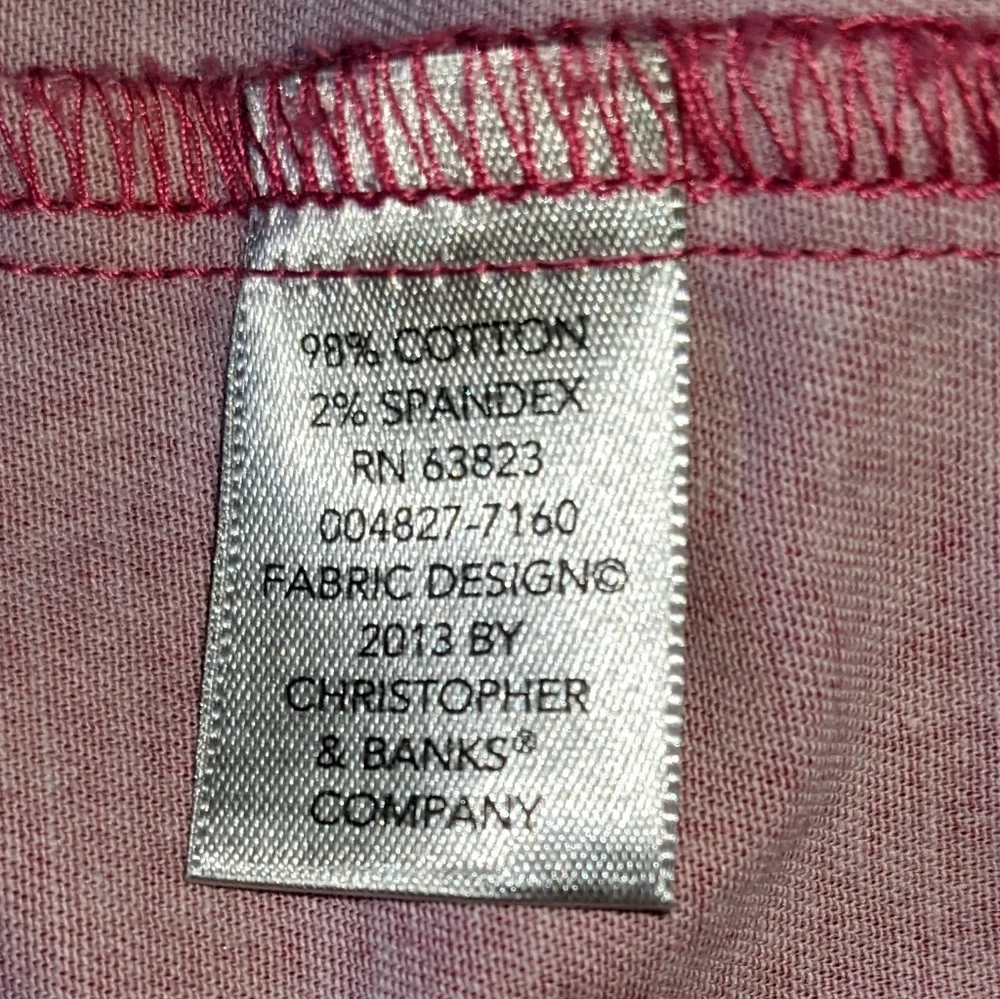 Women's CJ Banks Barbiecore Pink Light-weight Cotton‎ Jacket, Summer Sz 2X